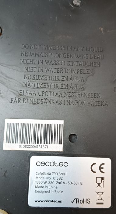 Máquina de café Cecotec