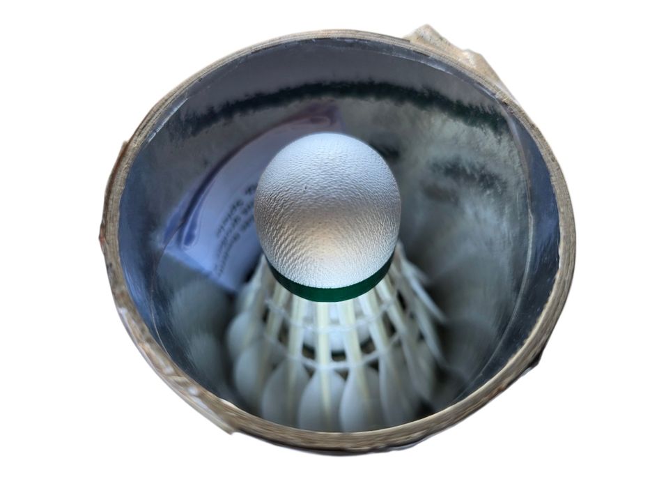 Lotki do badmintona piórowe