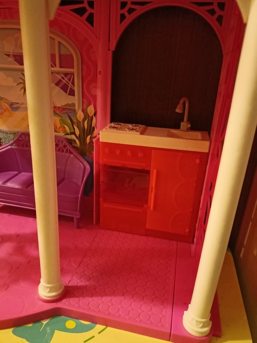Domek dla lalek barbie