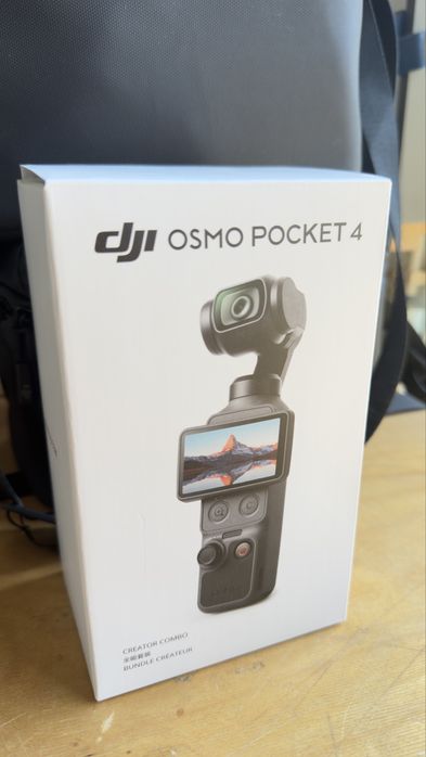 Osmo Pocket 4 Creator Combo + 4 filtros (CPL +ND16+ND64+ND256)NOVO