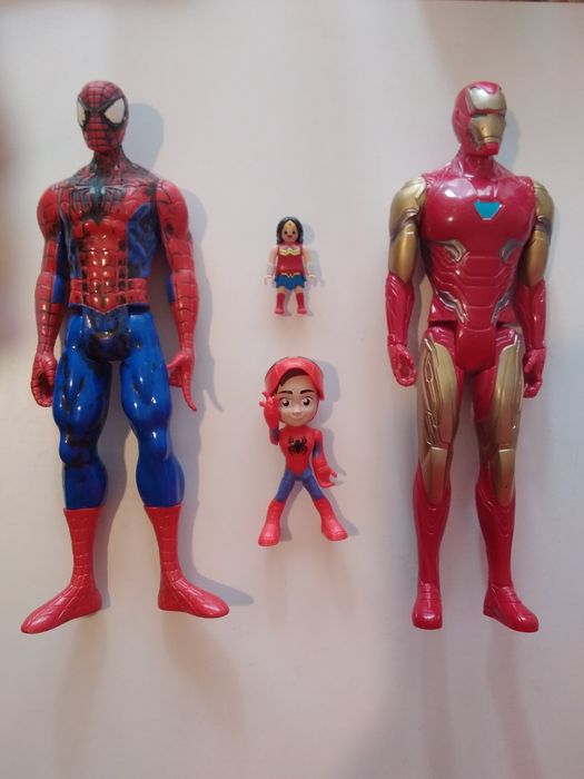 Figuras Marvel Spider-Man Iron Man Wonder Woman