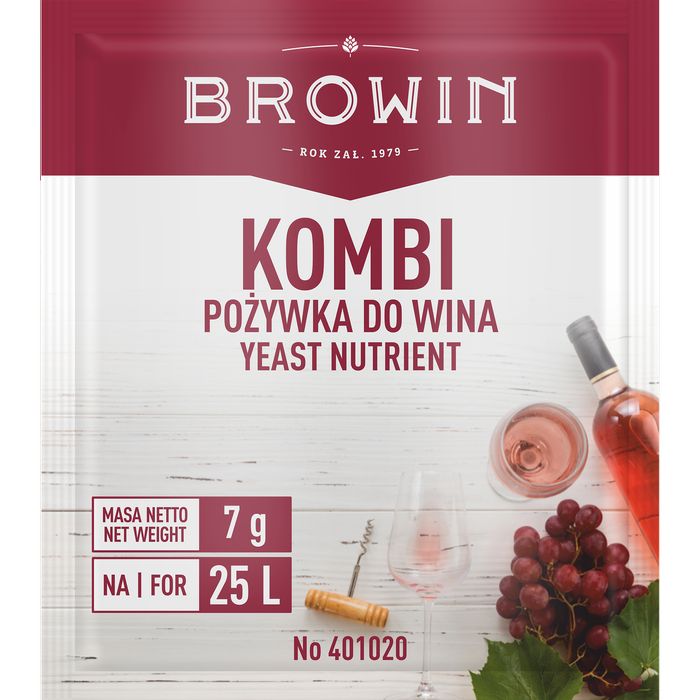 Pożywka do wina KOMBI BROWIN