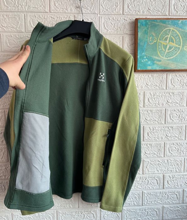 Флісова зіп кофта Haglofs Buteo Mid Jacket чоловіча рС тепла зимова