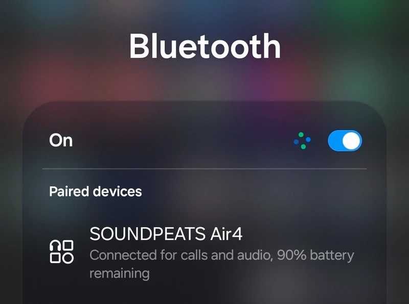 Earbuds Soundpeats Air4