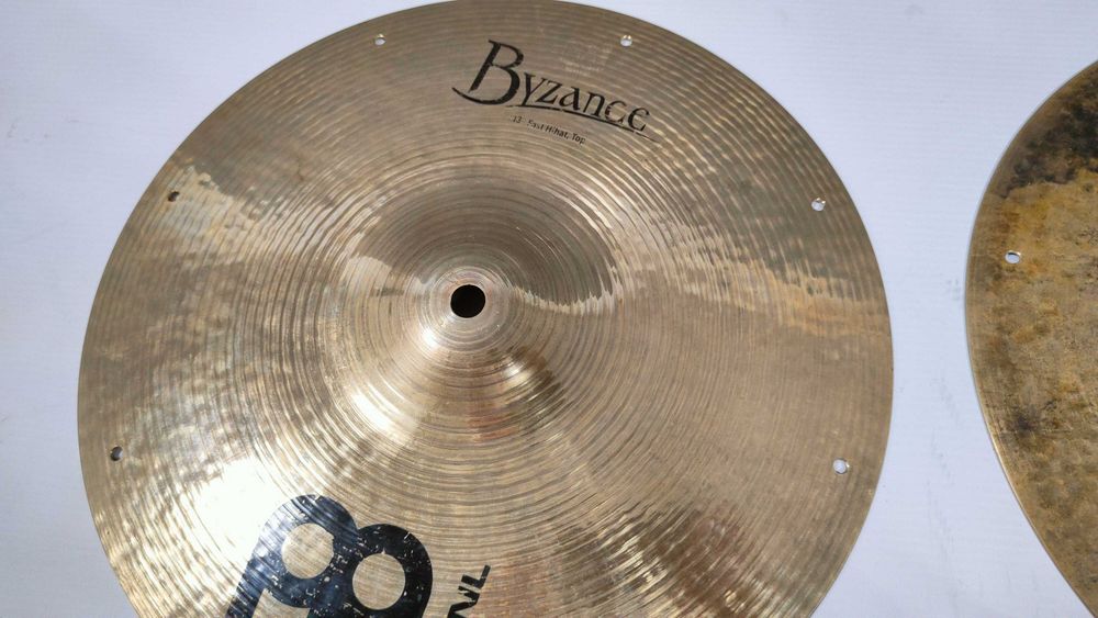 Meinl Byzance Brilliant Fast 13" Hi-Hat - Thomas Lang - 1050/1158g