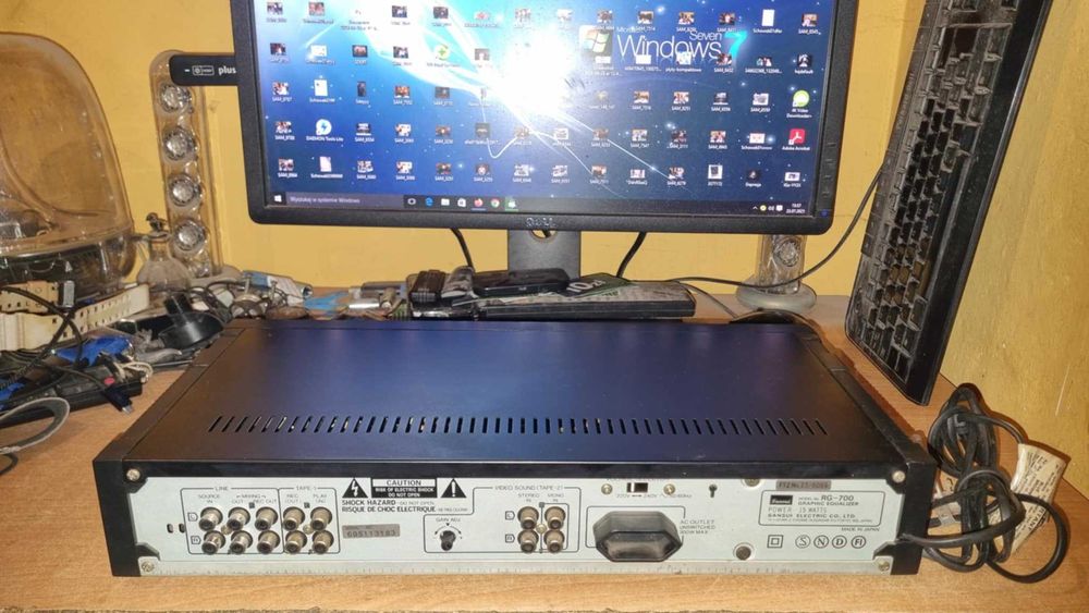 Korektor graficzny Sansui RG-700 Reverb Echo pogłos Made in Japan!!!