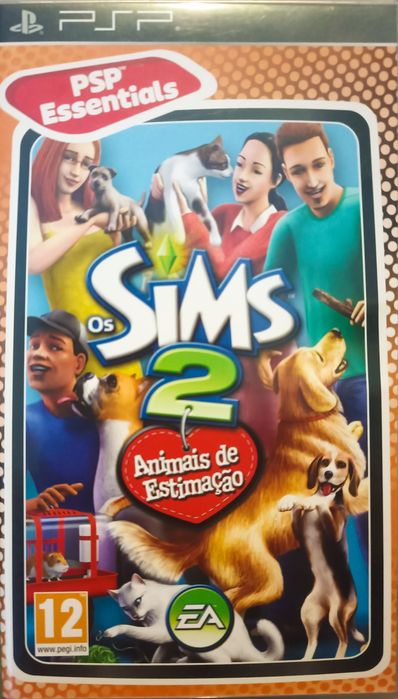 PSP - Jogo: Sims 2 Animais de Estimação
