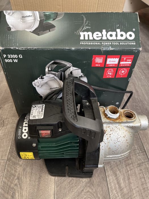 Metabo  p 3300 насос садовый 900 w