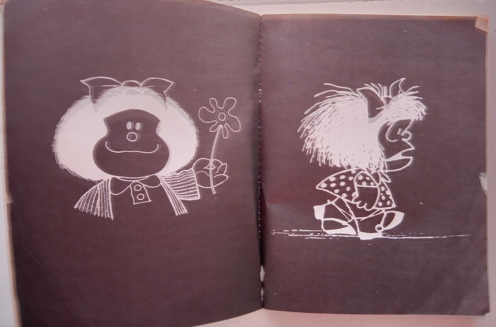 Quino  - - - Que Viva Mafalda - - - - -Livro