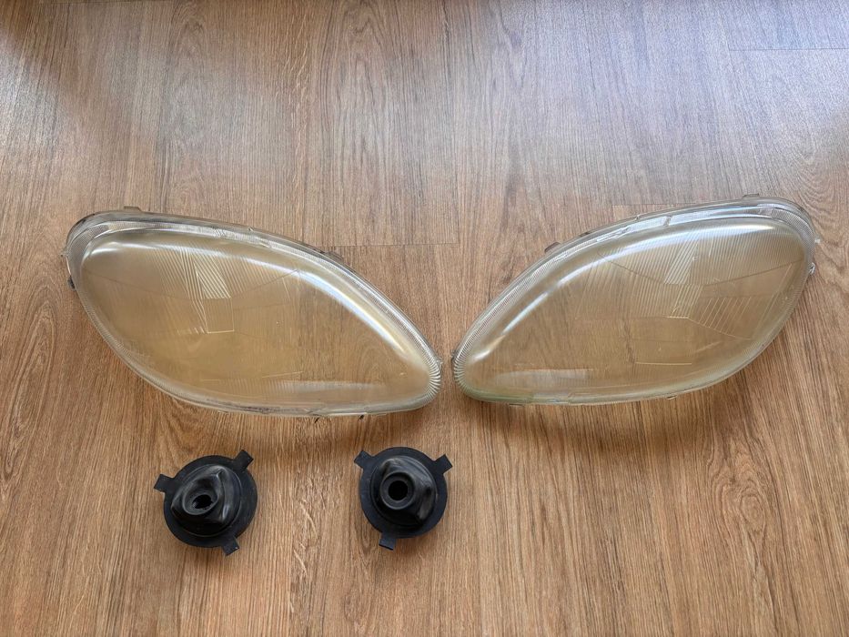 Smart Fortwo - Faróis (Vidro Exterior) + Borrachas Cablagem