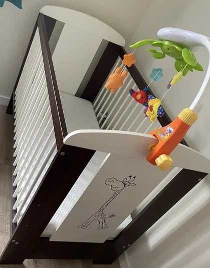 Łóżeczko klupś żyrafa