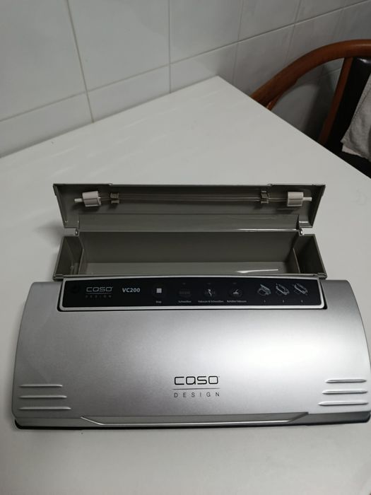 Máquina de Selar a Vácuo Caso VC200 | Prateado