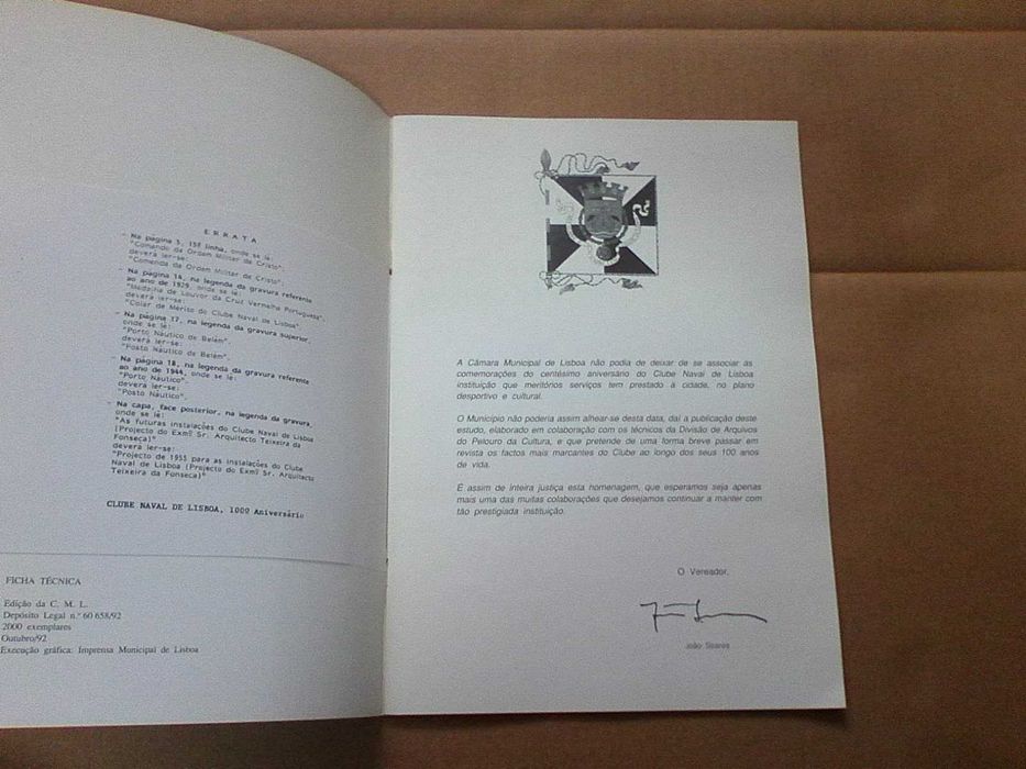 Clube Naval de Lisboa - 100.º Aniversário