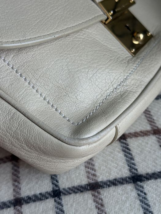 Marc Jacobs бежева шкіряна сумка кросбоді оригінал