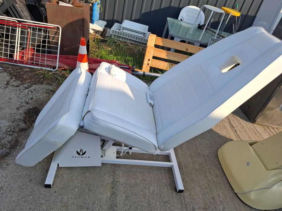 fotel kosmetyczny sprawny elektryczny - możliwy transport