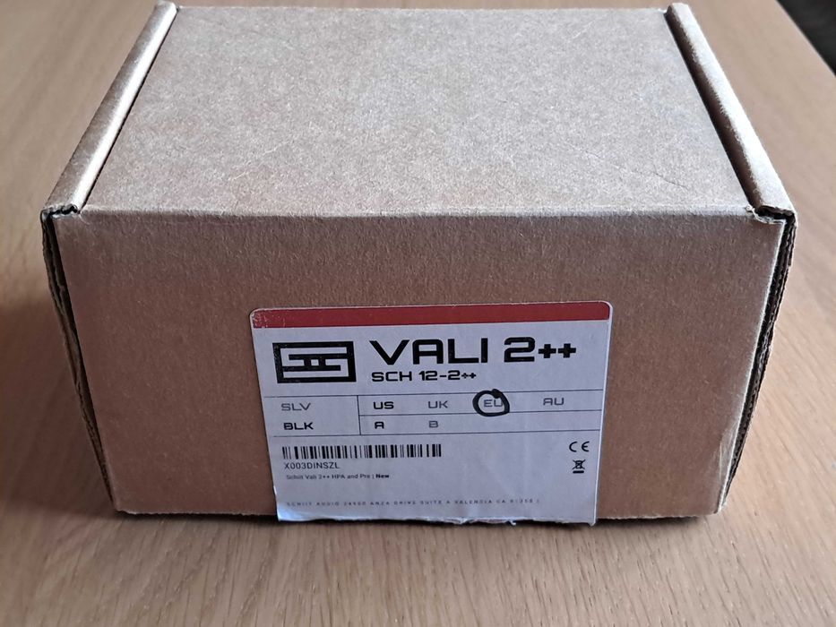 Amplificador de auscultadores Schiit Vali 2+×