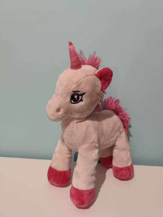 Jednorożec Unicorn - ZESTAW maskotka popit gra zręcznościowa