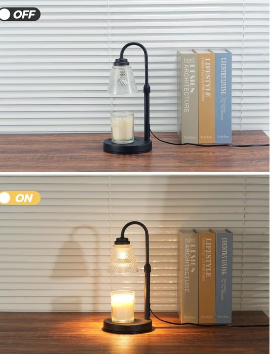 Лампа для підігріву свічок з таймером креативний подарунок на свята