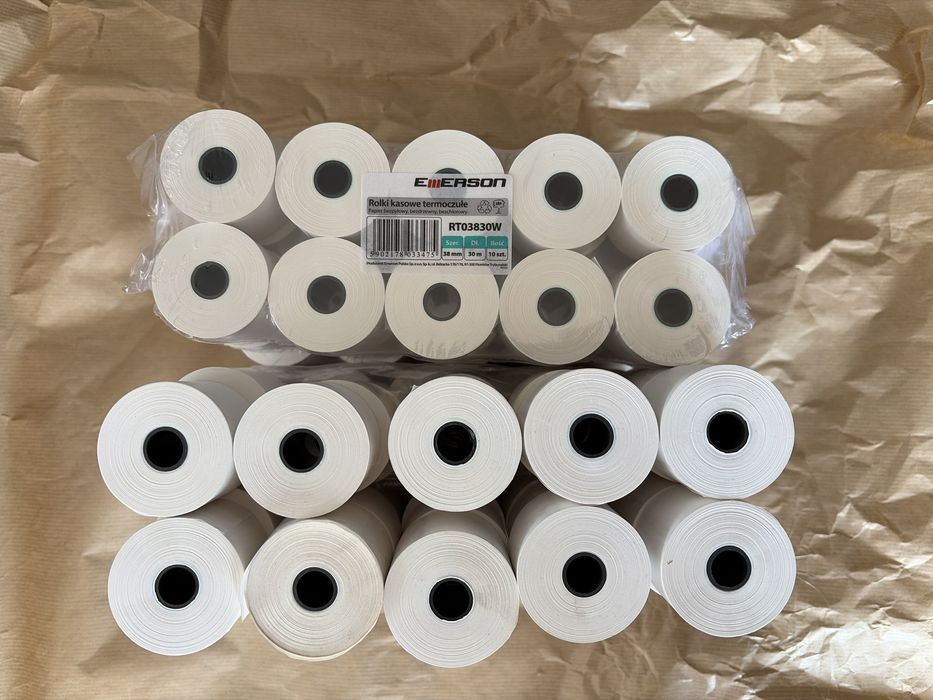 Rolki termiczne do kasy