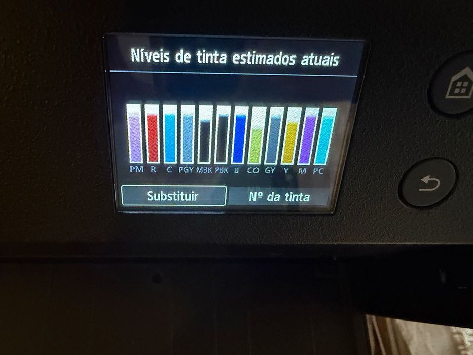Impressora Canon Prograf 1000 como nova com tintas