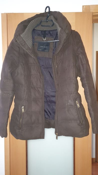 Casaco de penas como Novo