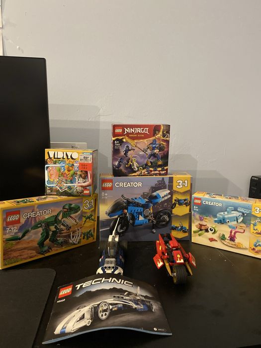 Zestawy Lego Creator Vidio Technic Ninjago Lubatówka •
