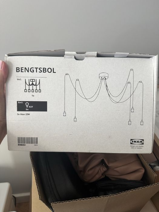 Ikea lampa wisząca bengtsbol