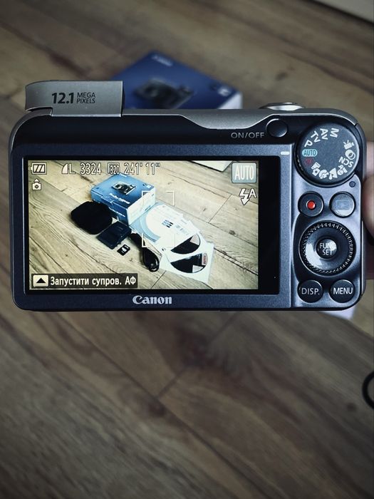 Canon PowerShot SX220 HS ПОВНИЙ КОМПЛЕКТ Цифровий Вінтажний Фотоапарат Мильниця Y2K