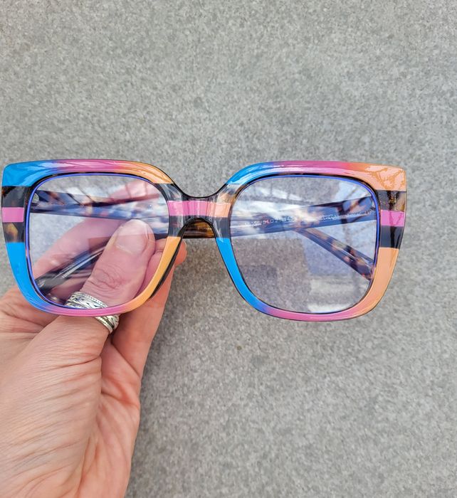 Okulary przezroczyste