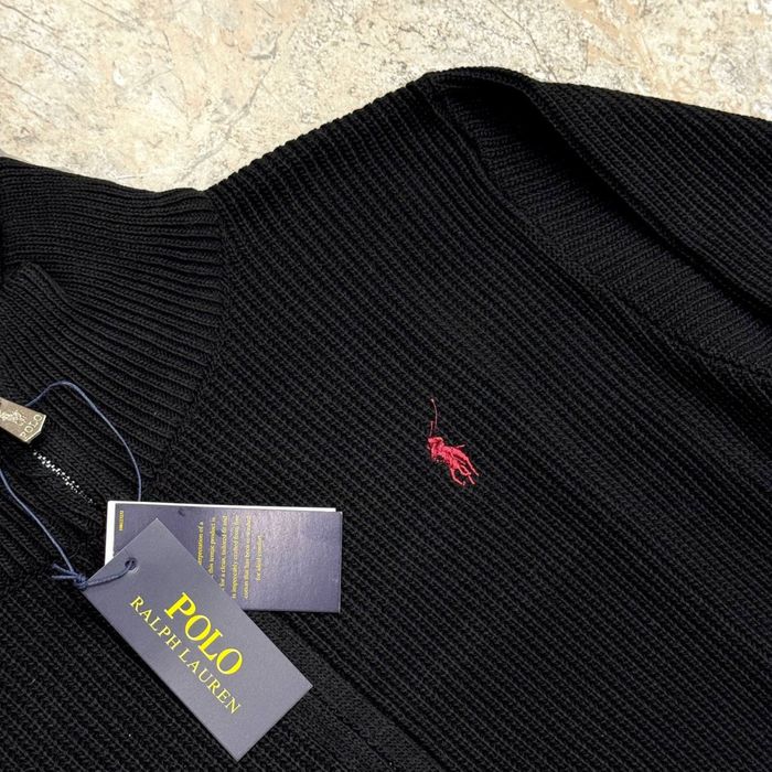 Мужская вязанная зипка кофта поло POLO RALPH LAUREN