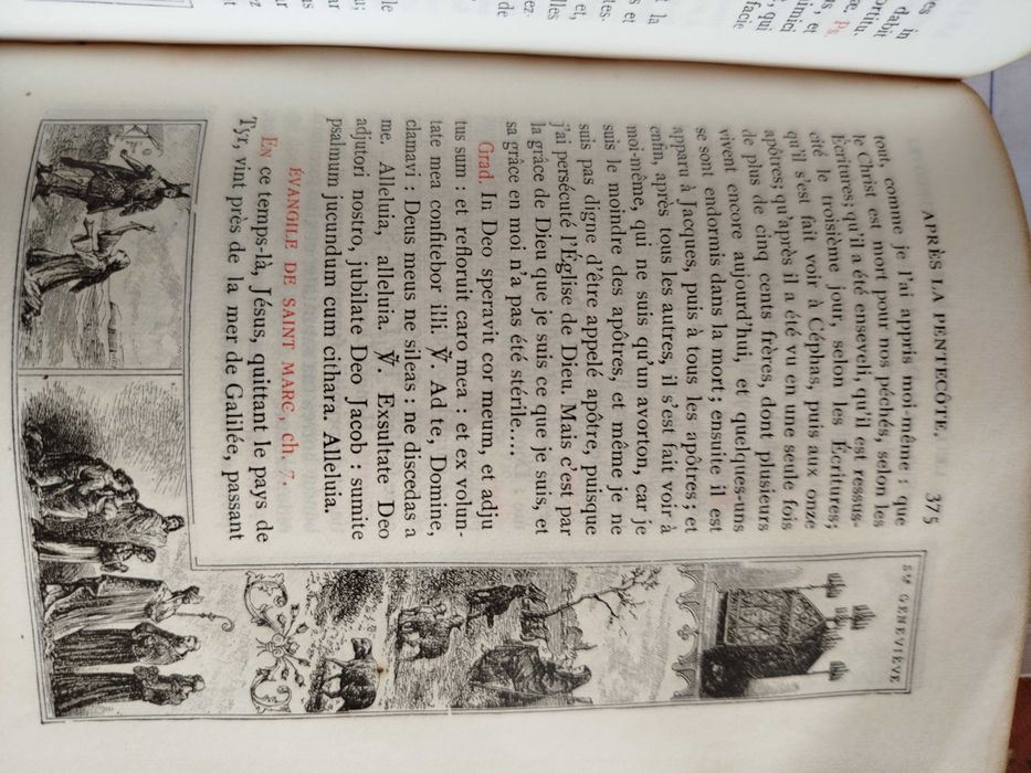 Missal de Notre Dame, França, 1910 RARO