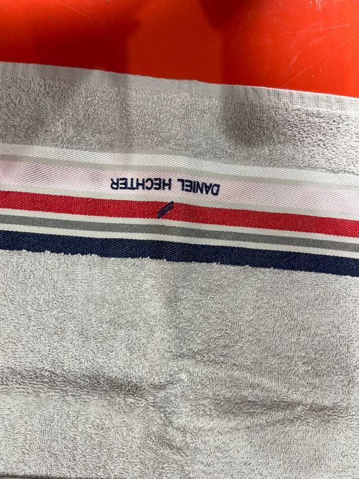 Conjunto toalhas banho, azuis e cinzentas, Daniel Hechter, algodão