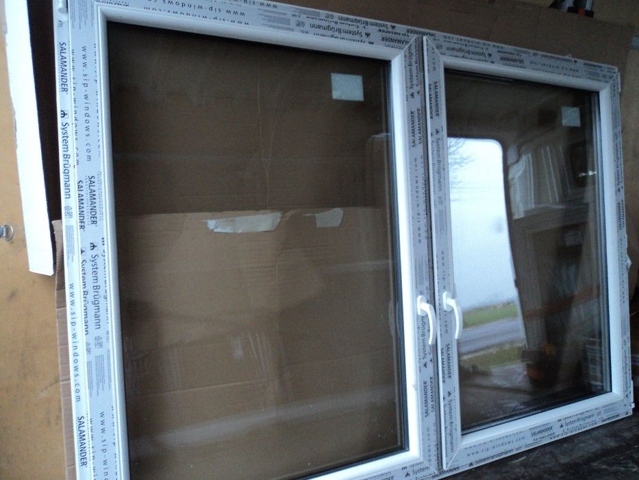 Okna pcv 3xUszczelka - sz200x140w -Salamander 7-komor.- mam 10szt