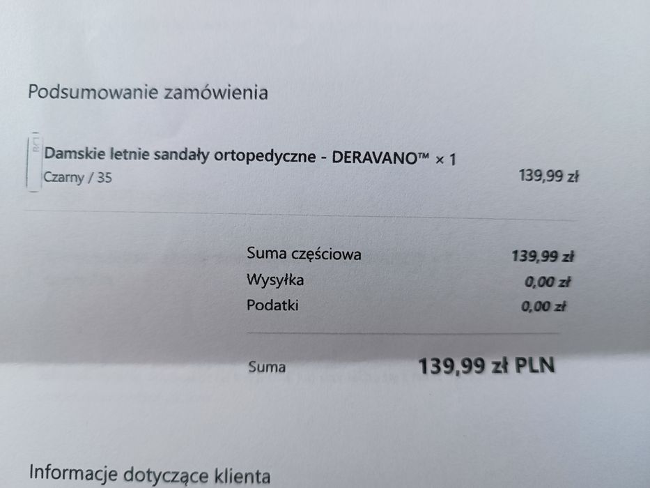 Sandały letnie ortopedyczne skórzane 36