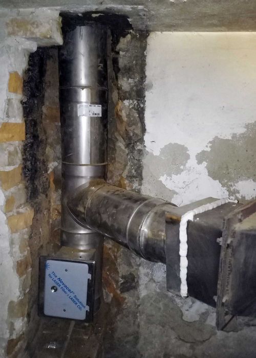 Montaż wkładów kominowych Frezowanie Diamentowe Kominów Remont