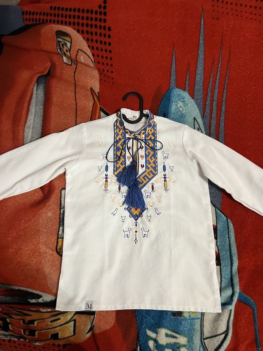 Вишиванка вишита сорочка «мережка» + кардиган в подарунок