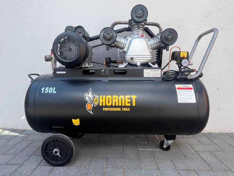 12Bar! Kompresor olejowy sprężarka powietrza 150l 230V 3tłoki 720l/min 5,4HP
