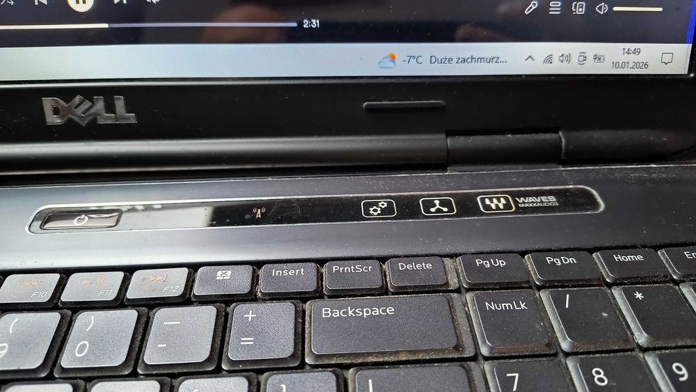 Laptop Dell XPS sprawny Intel i5 win10 plus win7 4GB ram