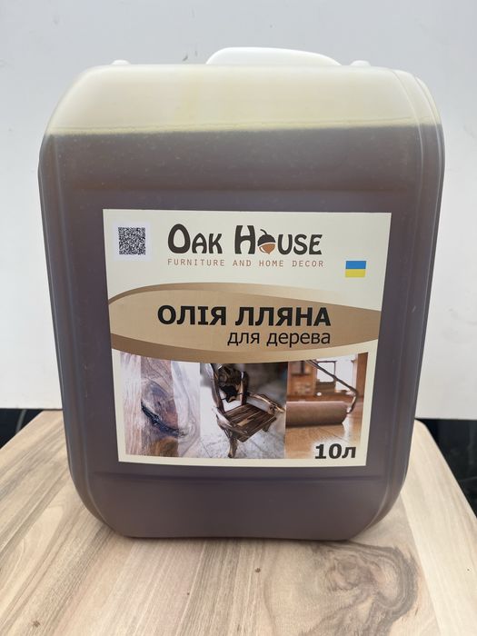 Олія лляна для обробки виробів з для дерева