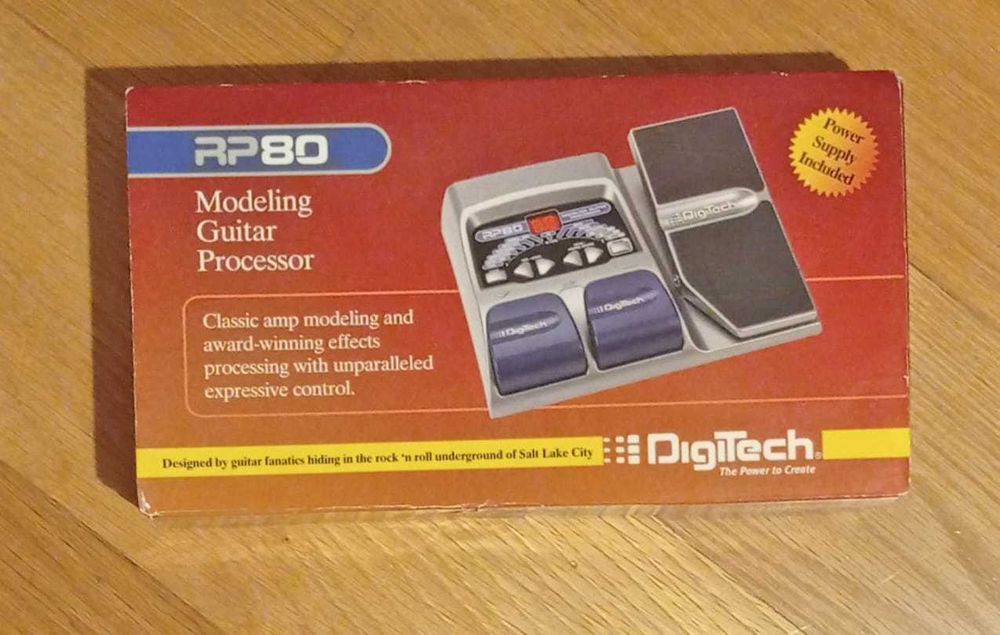 NOVO - Pedal para guitarra - Processador