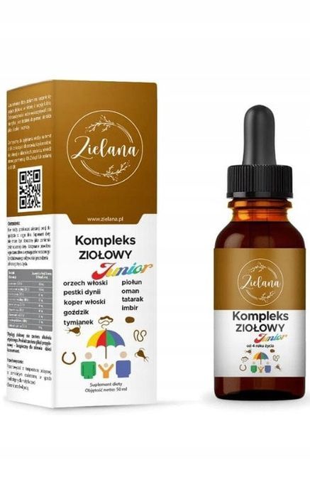 Kompleks ziołowy JUNIOR 50 ml ZIELANA
