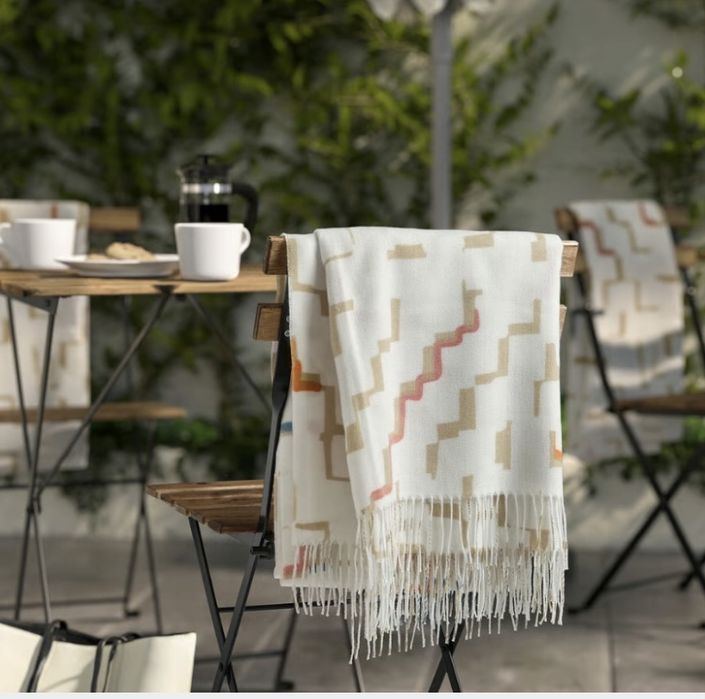 Pled nowy koc natzuta ikea 160x120