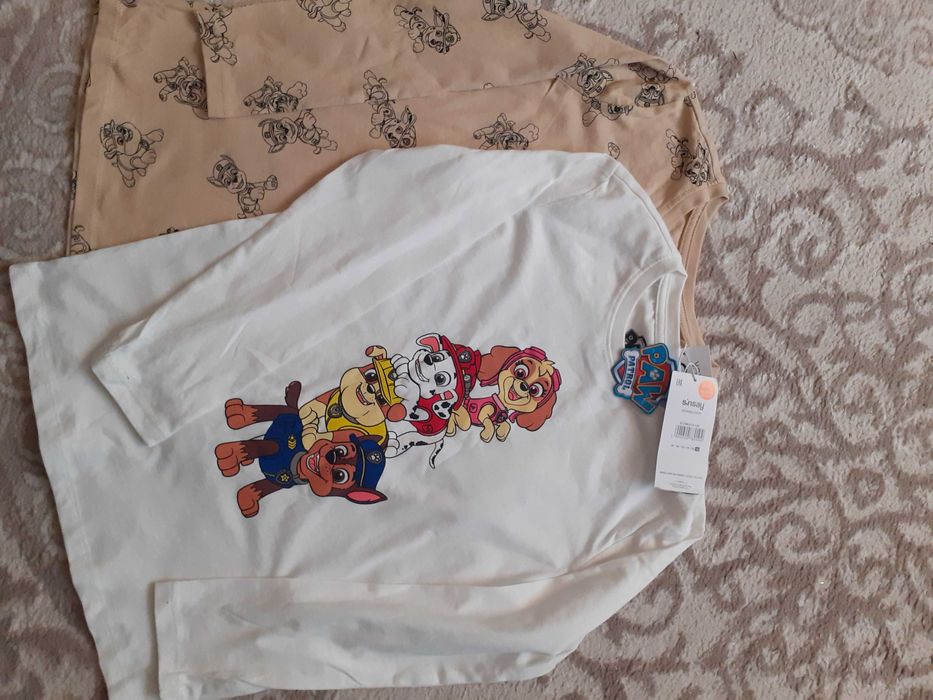 Нові реглани, кофта Щенячий патруль, Sinsay 128-134 розмір