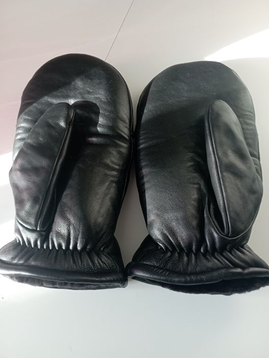 Варежки зимние на меху