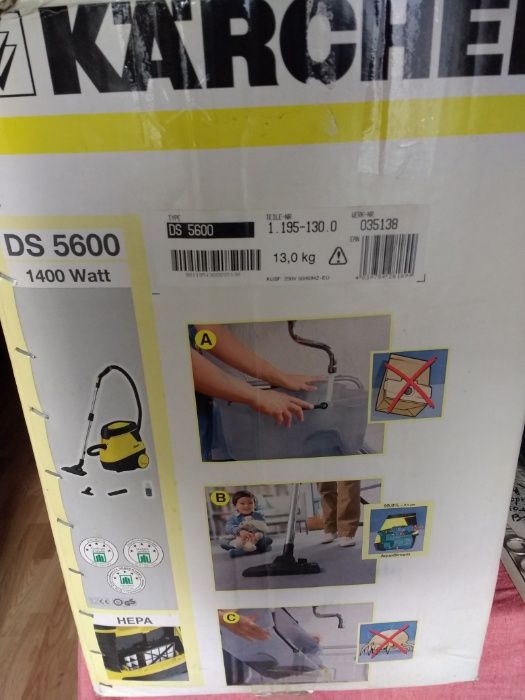 Пылесос Karcher DS 5600 Карчер Керхер