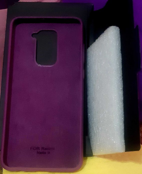 Силиконовый чехол для Xiaomi Redmi Note 9 Soft Touch Silicone Cover