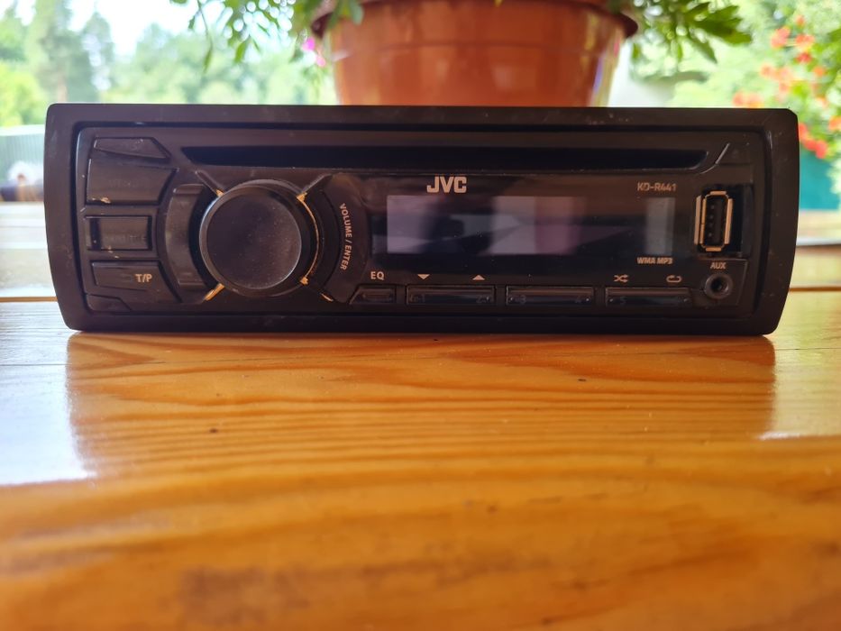 Sprawne ORYGINALNE Radio JVC aux USB cd FM JVC