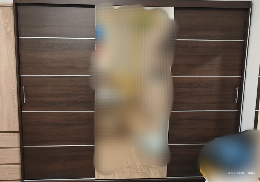 Szafa 3 drzwiowa z lustrem 2,5 metra Rezerwacja do 14.02.26