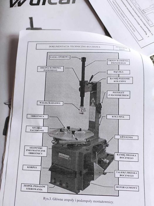 montażownica variant service