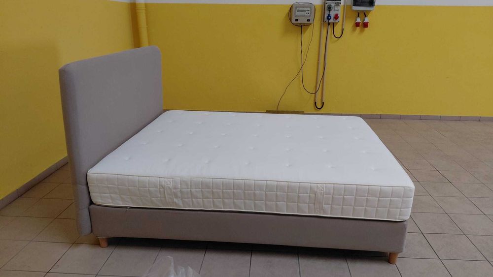 Cama IKEA 160x200 Completa + Colchão HYLLESTAD | Excelente Estado